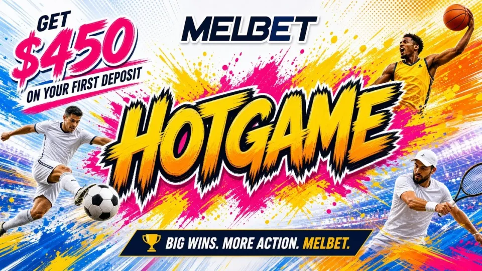 MELBET CODE unlocks the HOTGAME welcome bonus of $450 on your first deposit